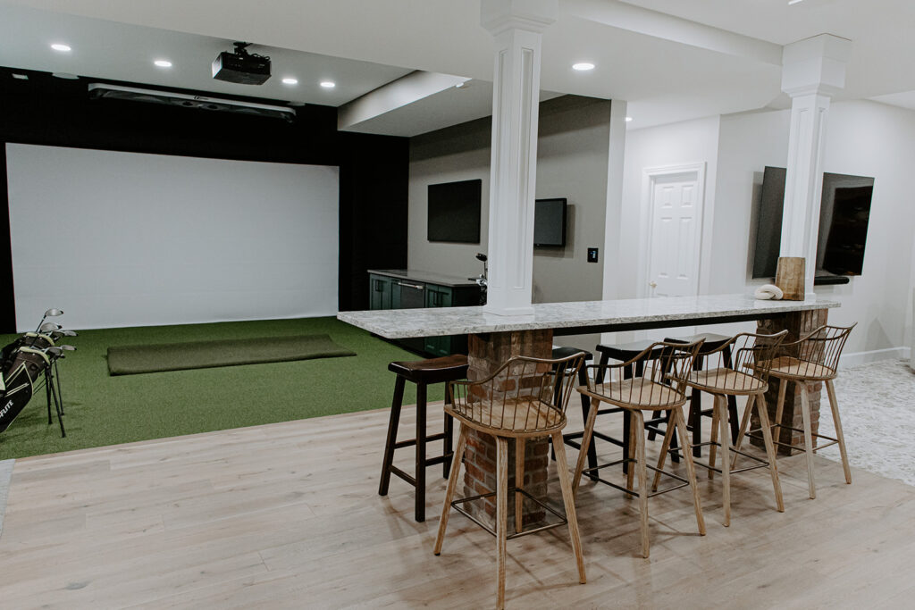 Golf Simulator room
